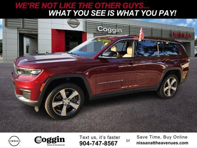 used 2021 Jeep Grand Cherokee L car, priced at $27,688