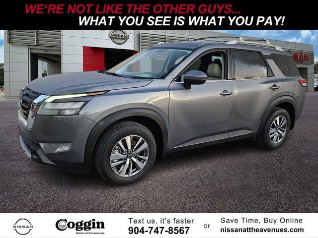 new 2025 Nissan Pathfinder car, priced at $44,396