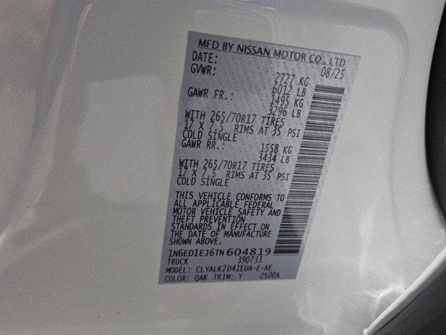 new 2026 Nissan Frontier car, priced at $44,931