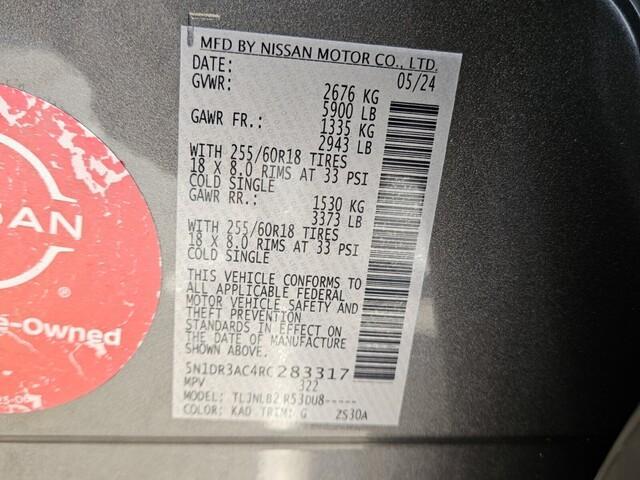 used 2024 Nissan Pathfinder car, priced at $31,488