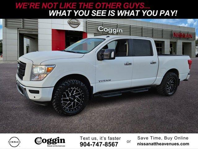 used 2021 Nissan Titan car, priced at $31,148