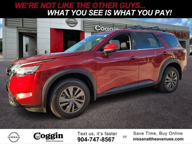 used 2022 Nissan Pathfinder car, priced at $28,288