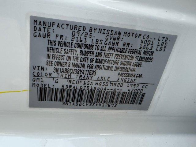 new 2025 Nissan Sentra car, priced at $22,211