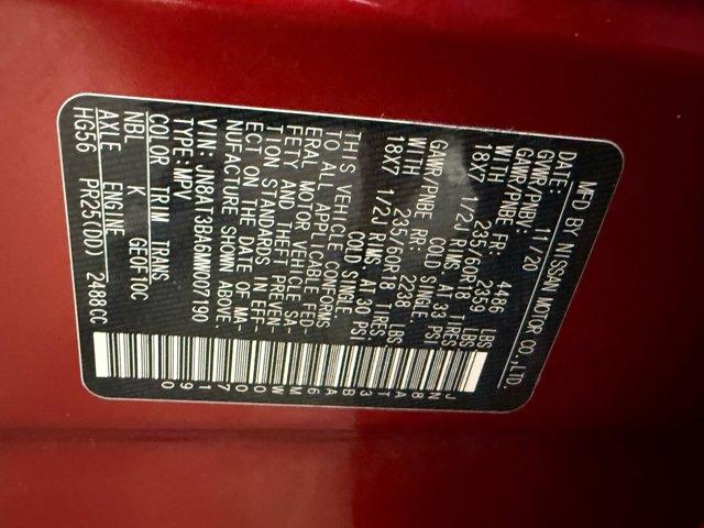 used 2021 Nissan Rogue car, priced at $16,488