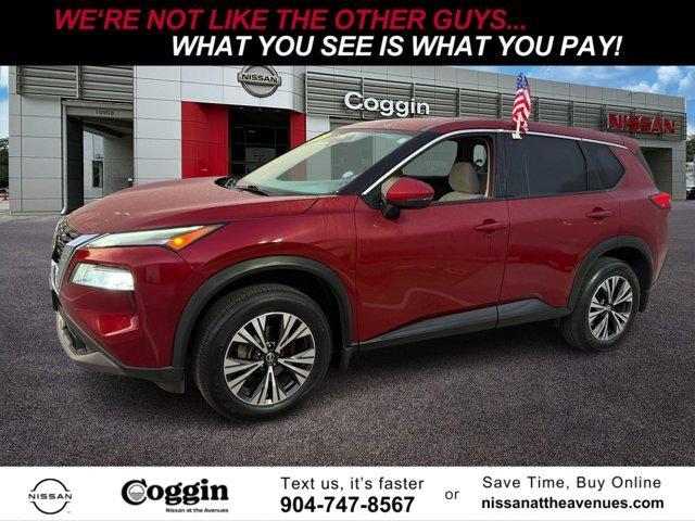 used 2021 Nissan Rogue car, priced at $16,488