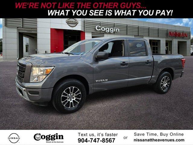 used 2022 Nissan Titan car, priced at $29,047