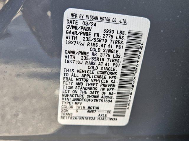 new 2025 Nissan ARIYA car, priced at $44,699
