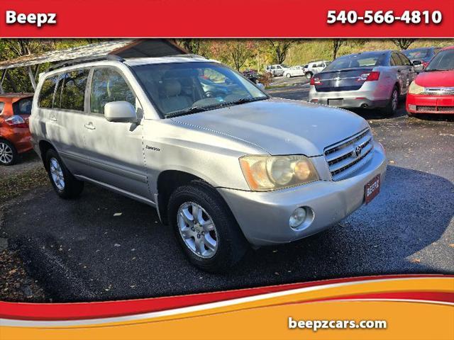 used 2002 Toyota Highlander car, priced at $3,995