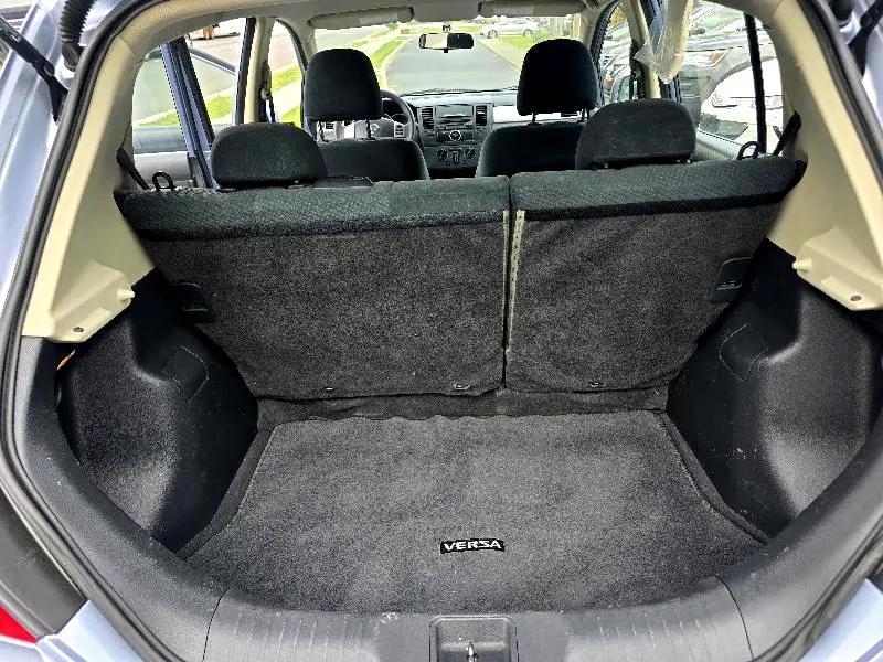 used 2010 Nissan Versa car, priced at $4,800