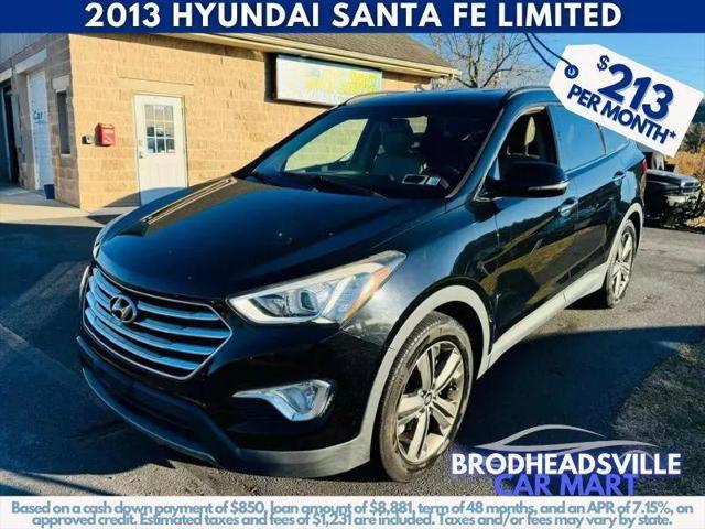 used 2013 Hyundai Santa Fe car, priced at $8,500