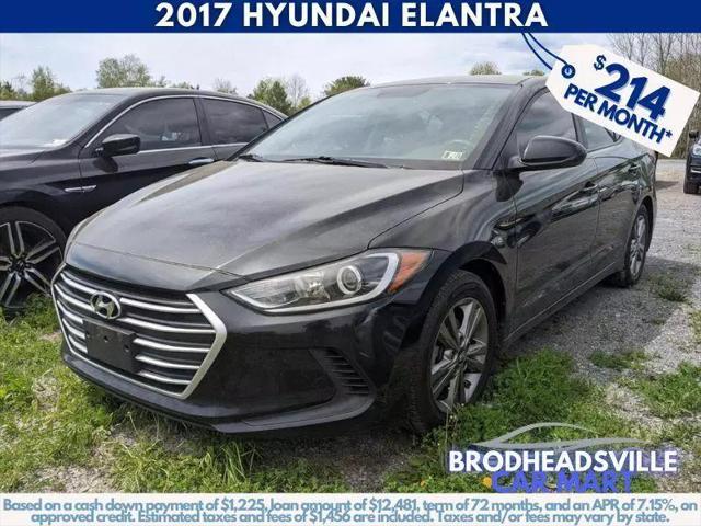 used 2017 Hyundai Elantra car, priced at $12,250