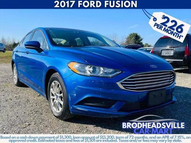 used 2017 Ford Fusion car, priced at $12,999