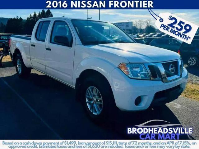 used 2016 Nissan Frontier car, priced at $13,990