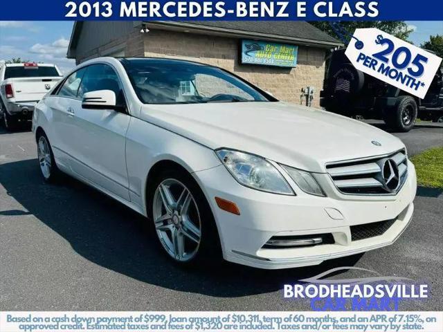 used 2013 Mercedes-Benz E-Class car, priced at $9,990