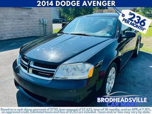 used 2014 Dodge Avenger car, priced at $7,200