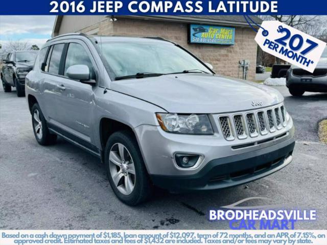 used 2016 Jeep Compass car, priced at $11,850