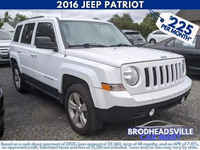 used 2016 Jeep Patriot car, priced at $8,999