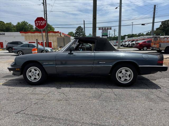 used 1986 Alfa Romeo Spider car