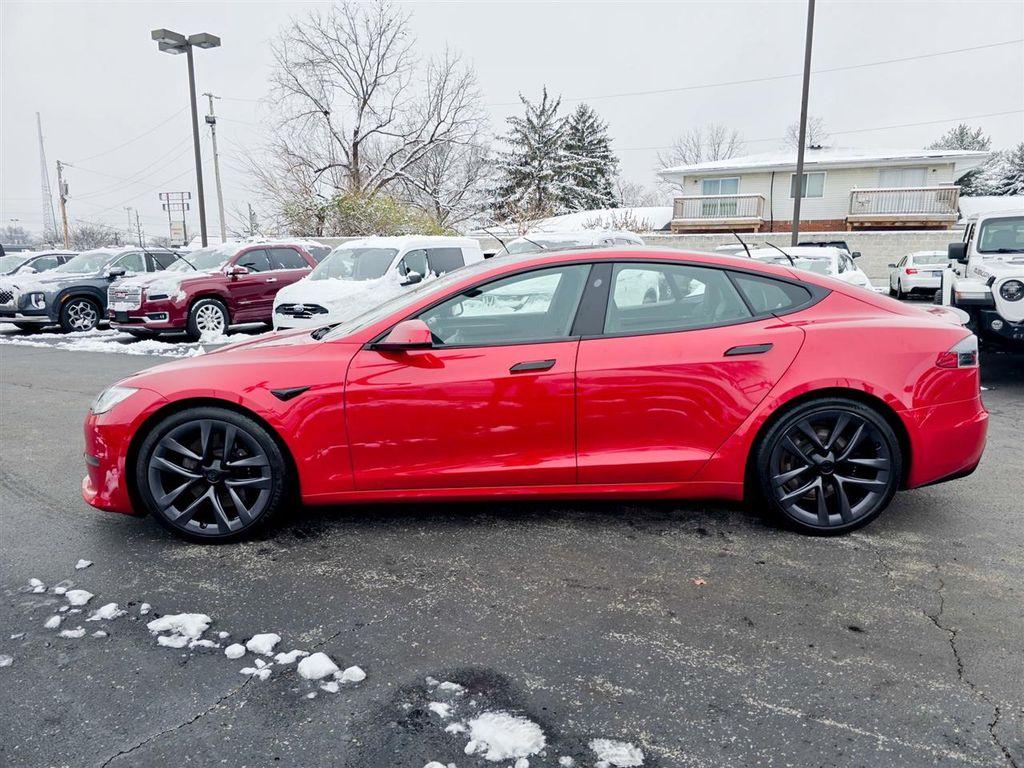 used 2021 Tesla Model S car, priced at $58,400