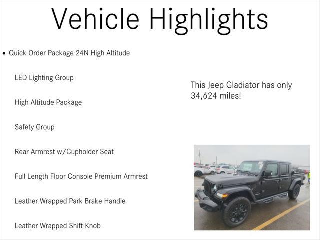 used 2022 Jeep Gladiator car