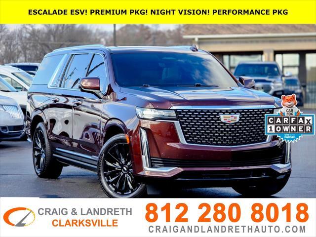 used 2022 Cadillac Escalade ESV car, priced at $67,800