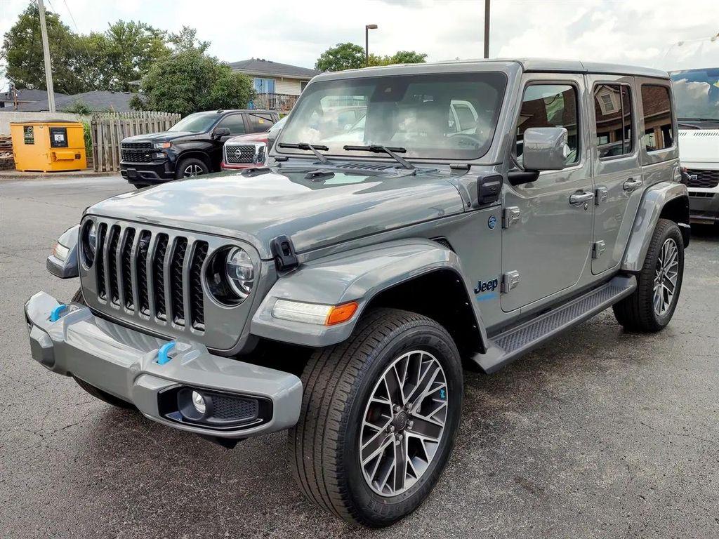 used 2022 Jeep Wrangler Unlimited 4xe car, priced at $38,800