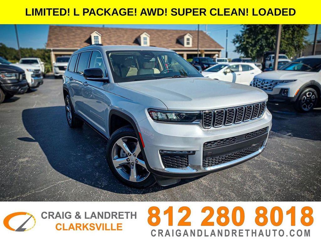 used 2022 Jeep Grand Cherokee L car, priced at $29,700