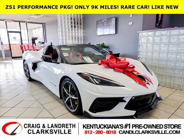 used 2021 Chevrolet Corvette car, priced at $74,800