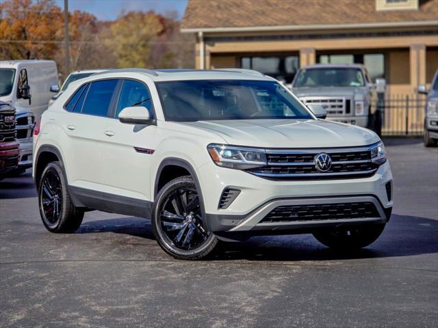 used 2022 Volkswagen Atlas Cross Sport car, priced at $29,200