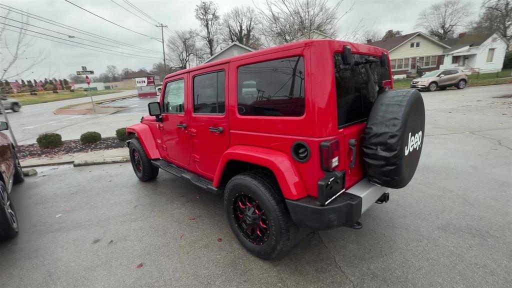 used 2014 Jeep Wrangler Unlimited car, priced at $15,538