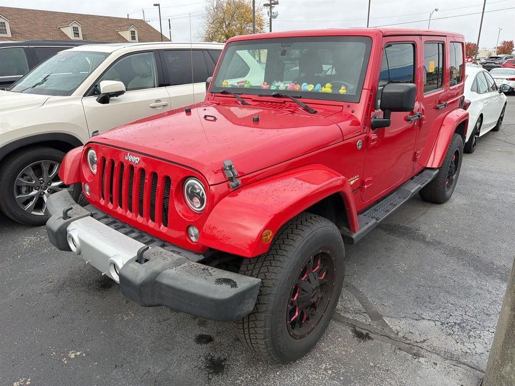 used 2014 Jeep Wrangler Unlimited car, priced at $15,538