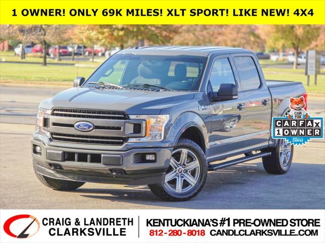 used 2018 Ford F-150 car, priced at $31,800