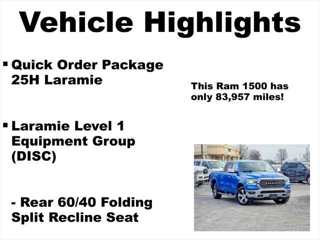 used 2021 Ram 1500 car, priced at $38,600