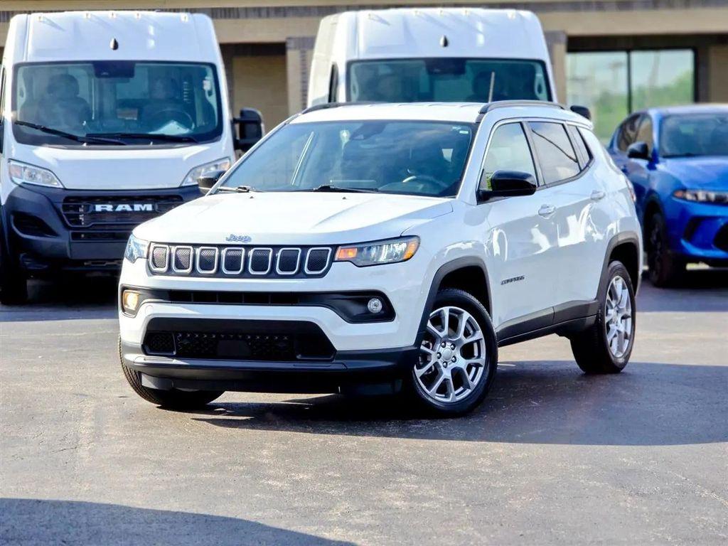 used 2022 Jeep Compass car, priced at $23,600
