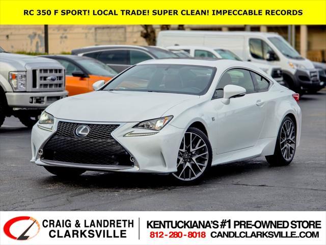 used 2016 Lexus RC 350 car, priced at $20,800