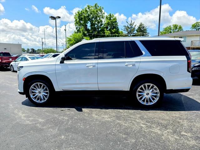 used 2023 Cadillac Escalade car, priced at $74,700