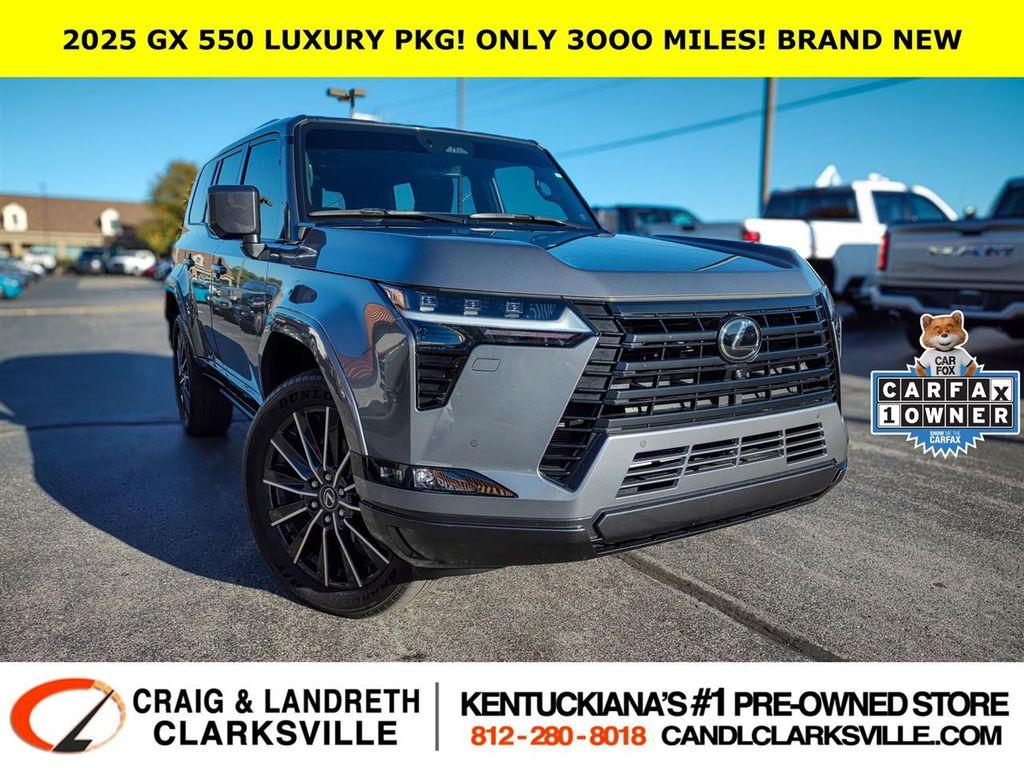 used 2025 Lexus GX 550 car, priced at $92,500