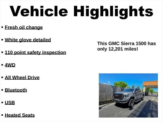 used 2024 GMC Sierra 1500 car, priced at $76,900