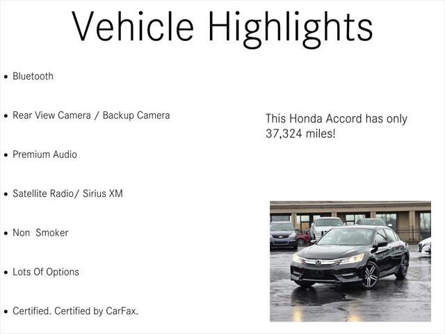 used 2017 Honda Accord car, priced at $22,800