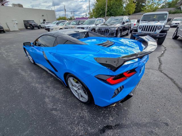 used 2021 Chevrolet Corvette car, priced at $77,500