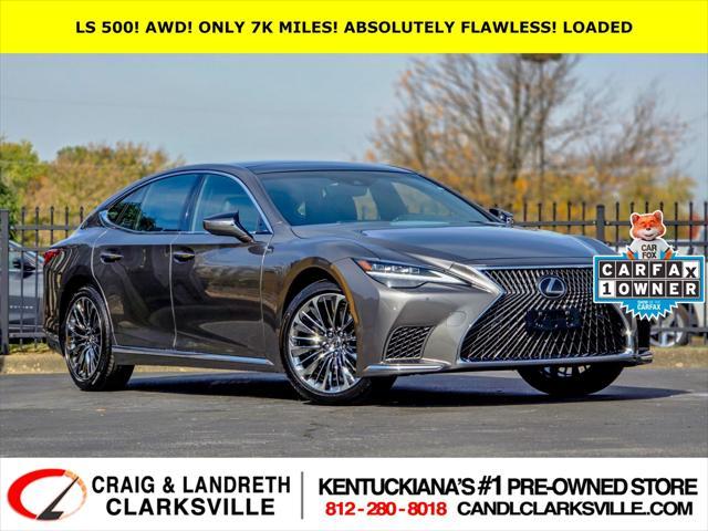 used 2023 Lexus LS 500 car, priced at $78,500