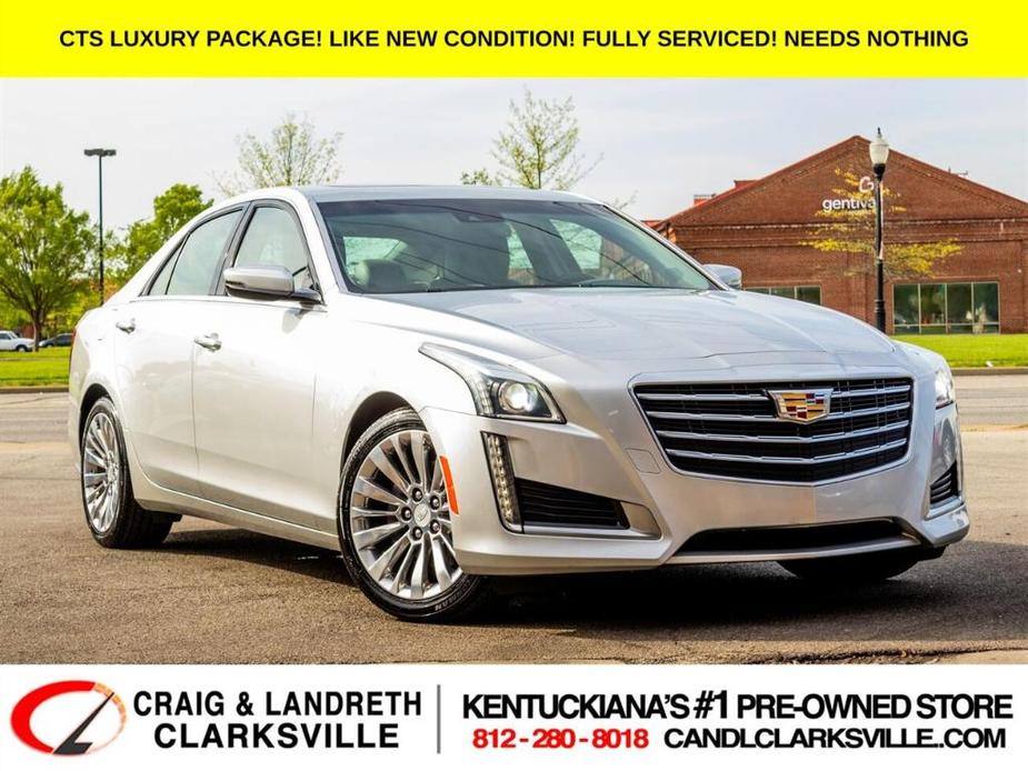 used 2017 Cadillac CTS car, priced at $18,500