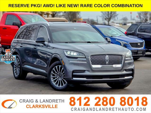 used 2023 Lincoln Aviator car, priced at $55,800