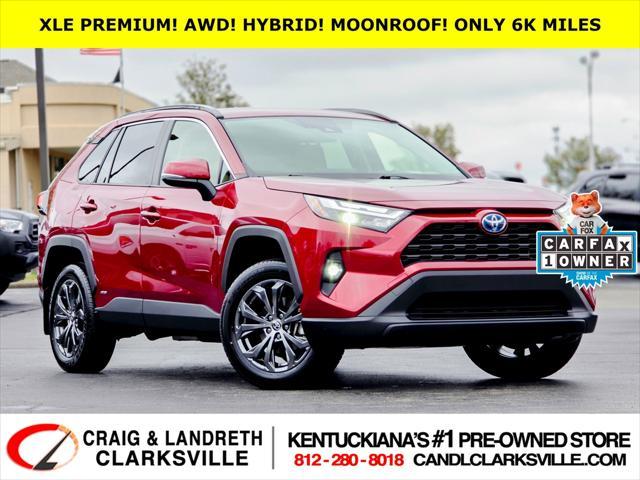 used 2023 Toyota RAV4 Hybrid car, priced at $38,800