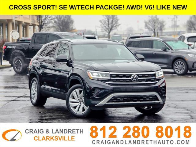 used 2020 Volkswagen Atlas Cross Sport car, priced at $24,800