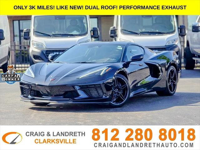 used 2024 Chevrolet Corvette car, priced at $71,500