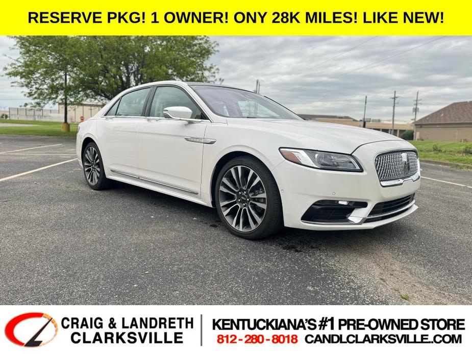 used 2019 Lincoln Continental car, priced at $35,800