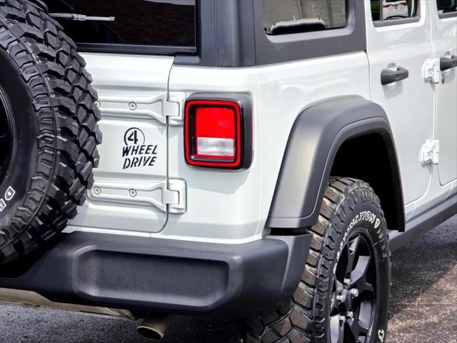 used 2021 Jeep Wrangler car, priced at $34,500