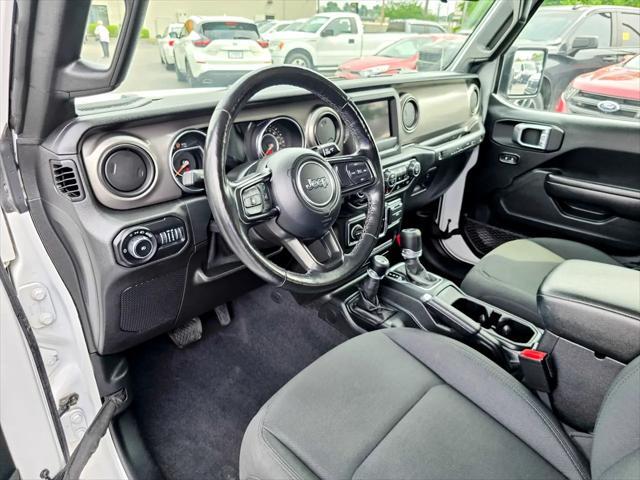 used 2021 Jeep Wrangler car, priced at $34,500