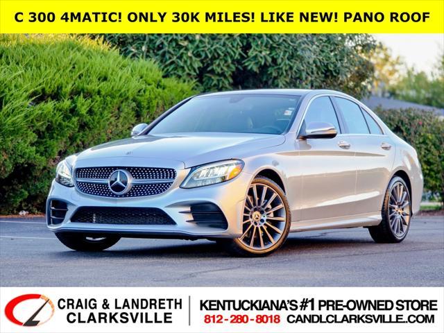 used 2021 Mercedes-Benz C-Class car, priced at $31,100